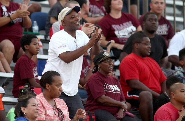 Fans at the First Football Game of 2013